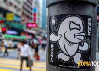 Invasione di Pesci: Le Opere di Merioone, Lo Street Artist Romano news-26092024-234746