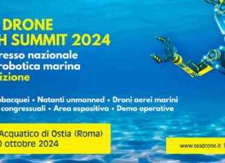 Sea Drone Tech Summit: 29 e 30 ottobre a Ostia news-28102024-004635
