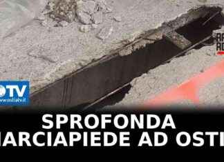 Incidente a Ostia: 51enne in ospedale dopo crollo marciapiede news-27112024-170132