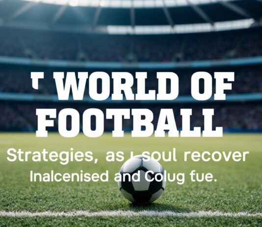 Il Mondo del Calcio: Strategie, Infortuni e Recupero The World of Football: Strategies, Injuries and Recovery