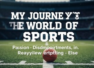 Il Mio Viaggio nel Mondo dello Sport: Passione, Delusioni e Tutto il Resto My Journey into the World of Sports: Passion, Disappointments, and Everything Else